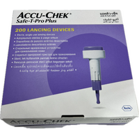 Accu-Chek Safe-T-Pro Plus 200 Lancing Devices 