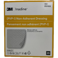 Inadine PVP-I Non Adherent Dressing 25 / 9.5cm x 9.5cm