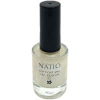 Natio Top Coat and Nail Colour Dazzle