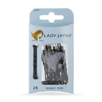 LadyJayne Bobbypins Black 25 Pins