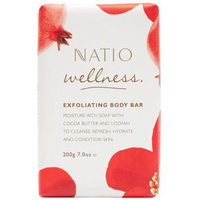 Natio Wellness Exfoliating Body Bar 200g 