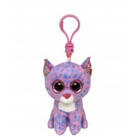 Ty Beanie Boo Cassidy the Lavender Cat Clip