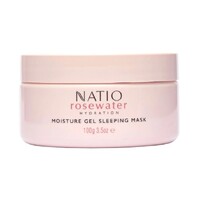 Natio Rosewater Hydration Moisture Gel Sleeping Mask 100g