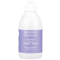 Moogoo Baby & Child Natural 2-in-1 Bubbly Wash 1 Litre