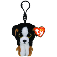 Ty Beanie Boos Roscoe the Black and White Dog Clip