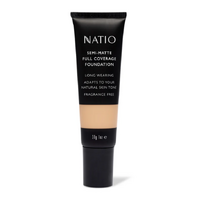 Natio Semi-Matte Full Coverage Foundation Nutmeg 30g 