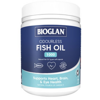 Bioglan Odourless Fish Oil 1000MG 400 Soft Capsules