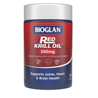 Bioglan Red Krill Oil 500MG 60 Soft Gel Capsules