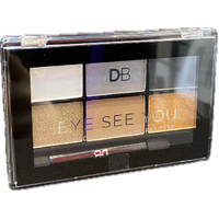 Designer Brands Eye See You 6 Shade Eyeshadow Palette Smoke & Glitter 