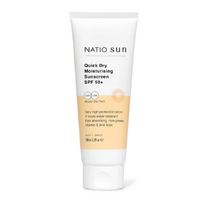 Natio Quick Dry Moisturising Sunscreen SPF50+ 100ml 