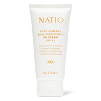 Natio Pure Mineral Skin Perfecting BB Cream Tan SPF 15 50g