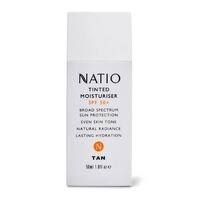 Natio Tinted Moisturiser SPF 50+ Tan 50ml