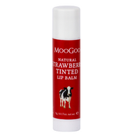 Moogoo Natural Strawberry Tinted Lip Balm 5g