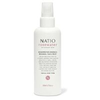 Natio Rosewater Hydration Drench Mineral Face Mist