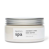 Natio Spa Coconut & Shea Body Butter 240g 