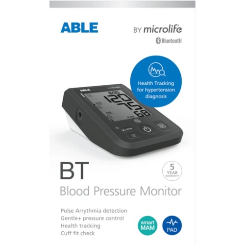 ABLE BT Blood Pressure Monitor - Bluetooth