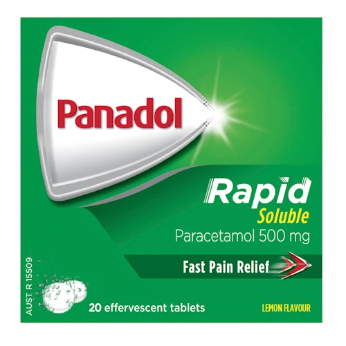 Panadol Rapid Soluble 20 Tablets