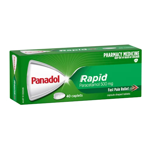 Panadol Rapid Relief 40 Caplets (S2)