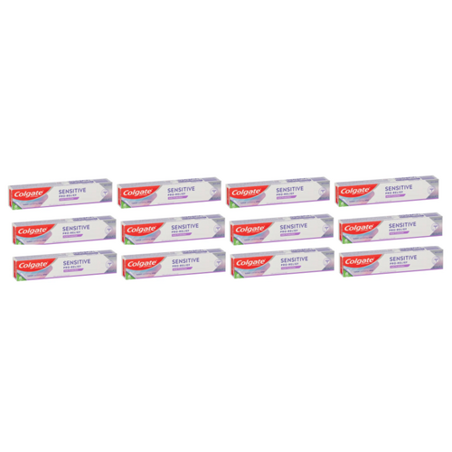 Colgate Sensitive ProRelief Toothpaste 50g [Bulk Buy 12 Units] 