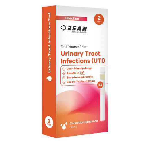 2SAN Urinary Tract Infections Test 2 Pack (Urine)