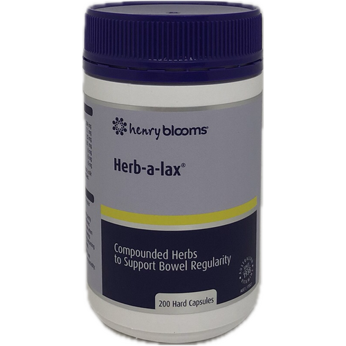 Henry Blooms Herb-a-lax 200 Capsules