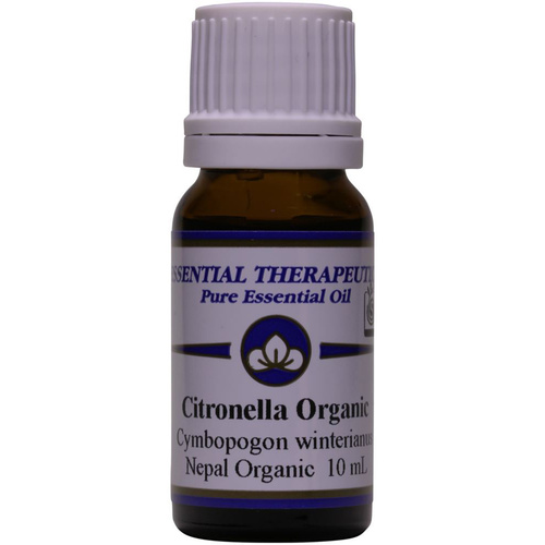 Essential Therapeutics Essential Oil Organic Citronella 10ml