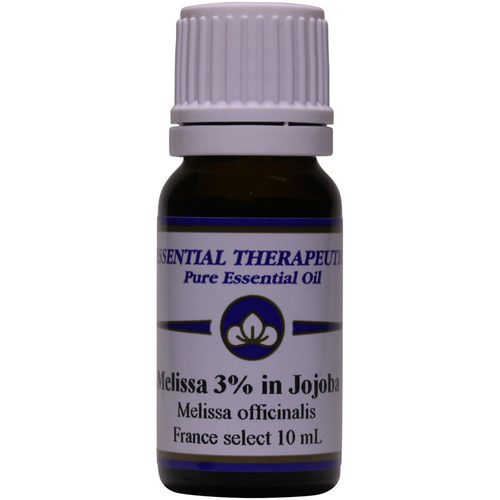 Essential Therapeutics Essential Oil Dilution Melissa 3% in Jojoba 10ml