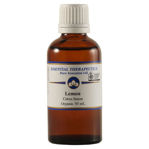 Essential Therapeutics Essential Oil Organic Lemon 50ml