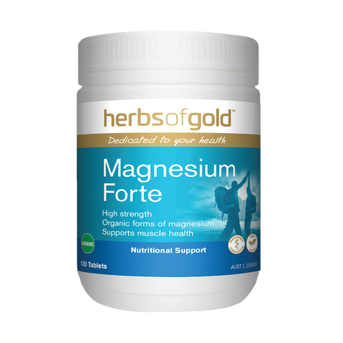 Herbs of Gold Magnesium Forte 120 Tablets