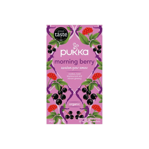 Pukka Organic Morning Berry x 20 Tea Bags