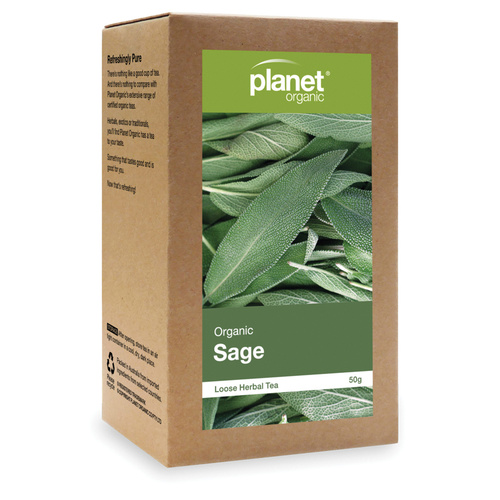 Planet Organic Sage Loose Leaf Tea 50g