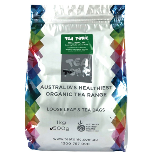 Tea Tonic Organic Well-Being Tea (loose) 500g