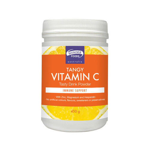 Wonder Foods Tangy Vitamin C (Tasty Drink Powder) 450g