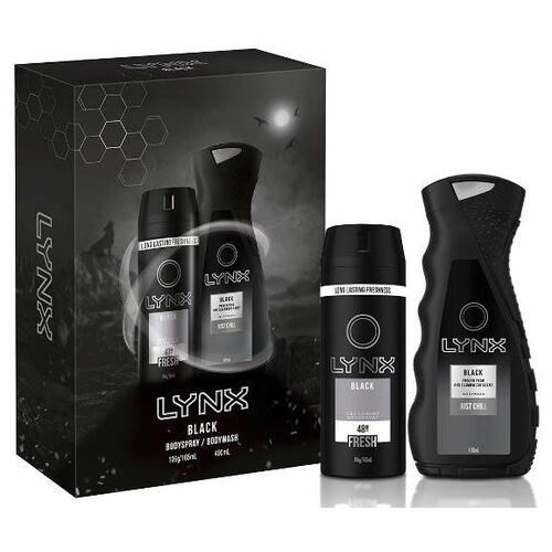 Lynx Black Duo Gift Set 