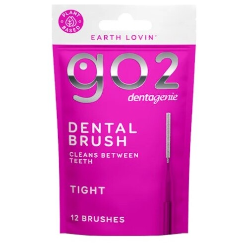 Dentagenie GO2 Dental Brush Tight Size 2 12 Pack