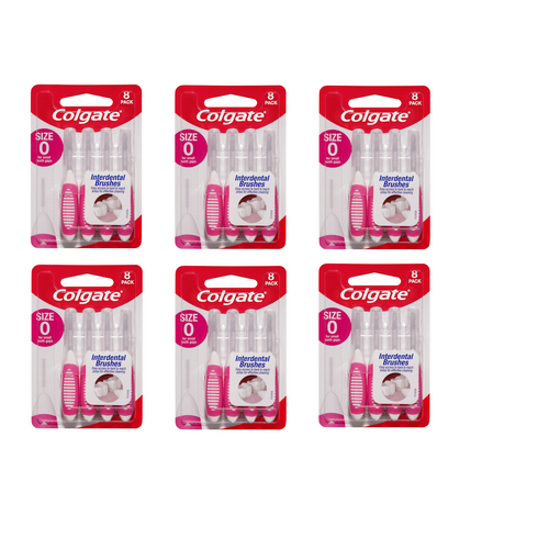 Colgate Interdental Size 0 8pk Soft x6