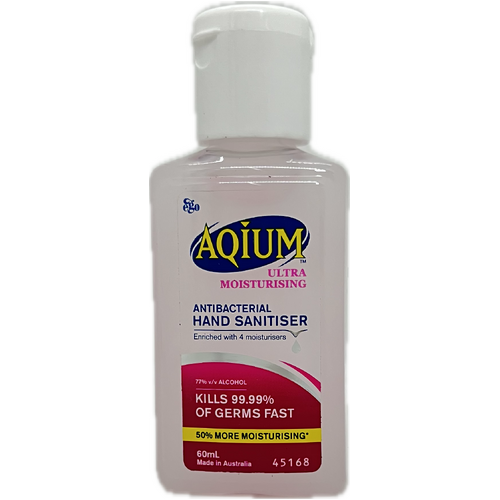 Ego Aqium Hand Sanitiser Ultra 60ml