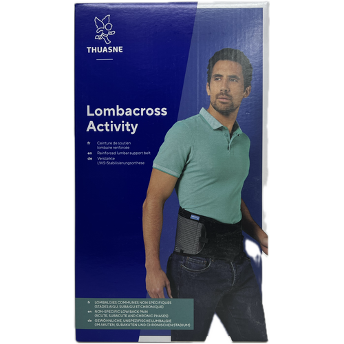 Thuasne Lombacross Activity Belt Support Size 4 | Lumbar Support