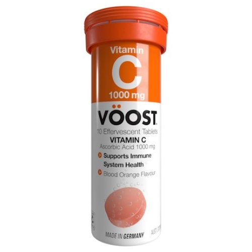 Voost Vitamin C 1000mg Effervescent 10 Tablets