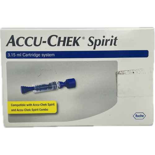 Accu-Chek Spirit 3.15mL Cartridge System 5