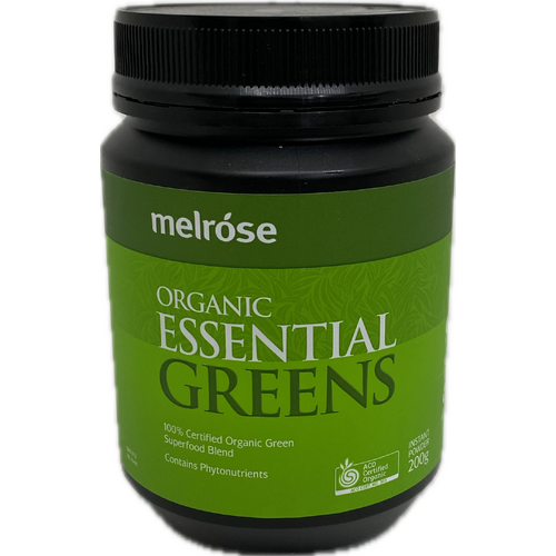 Melrose Organic Essential Greens Powder 200g