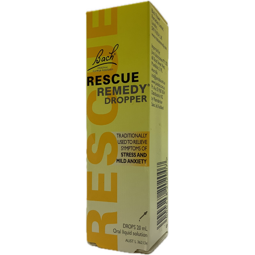 Bach Flower Remedies Rescue Remedy Drops 20ml