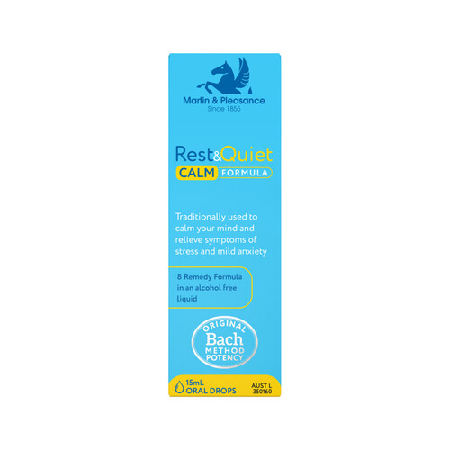 Martin & Pleasance Rest & Quiet Calm Formula Oral Drops 15ml