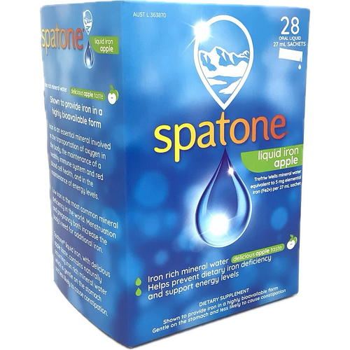 Spatone Liquid Iron Supplement Apple Sachets 28 Pack