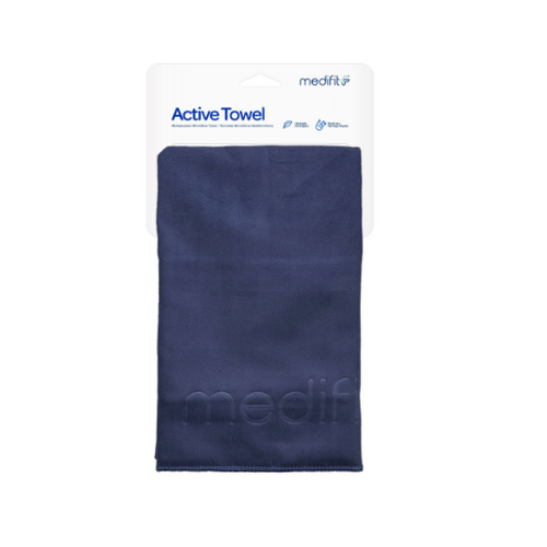 Medifit Active Towel Navy 1 Pack