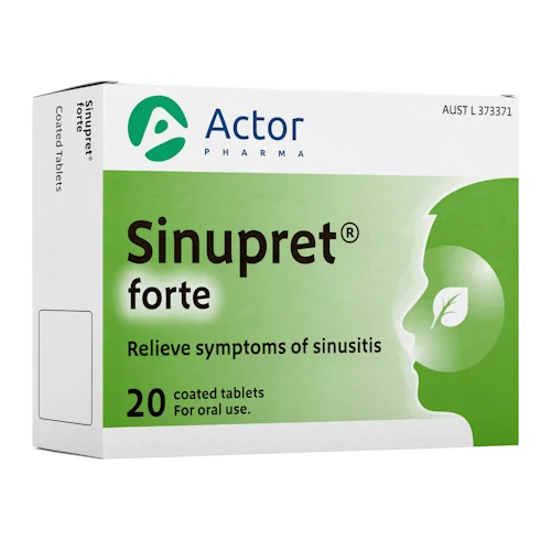 Sinupret Forte 20 Tablets