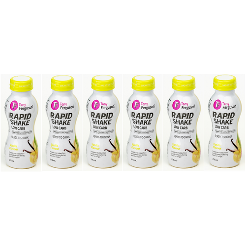 Tony Ferguson Rapid Ready To Drink Vanilla 275ml [Bulk Buy 6 Units]