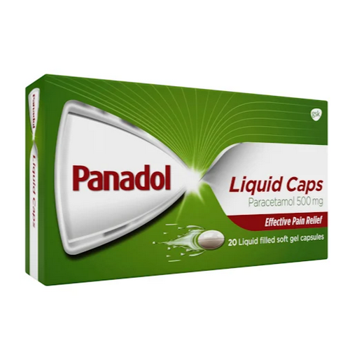 Panadol Liquid 20 Capsules