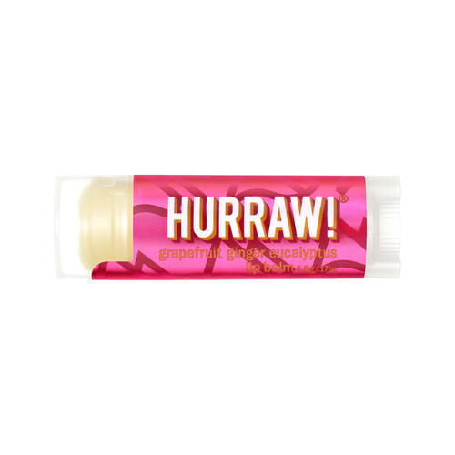 Hurraw! Lip Balm Grapefruit Ginger Eucalyptus 4.8g