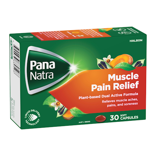 PanaNatra Muscle Pain Relief 30 Capsules